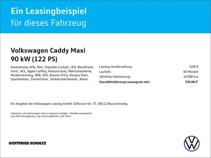 Volkswagen Caddy Maxi