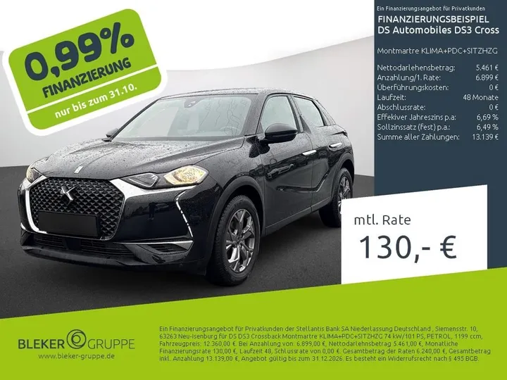 DS Automobiles DS3 Crossback