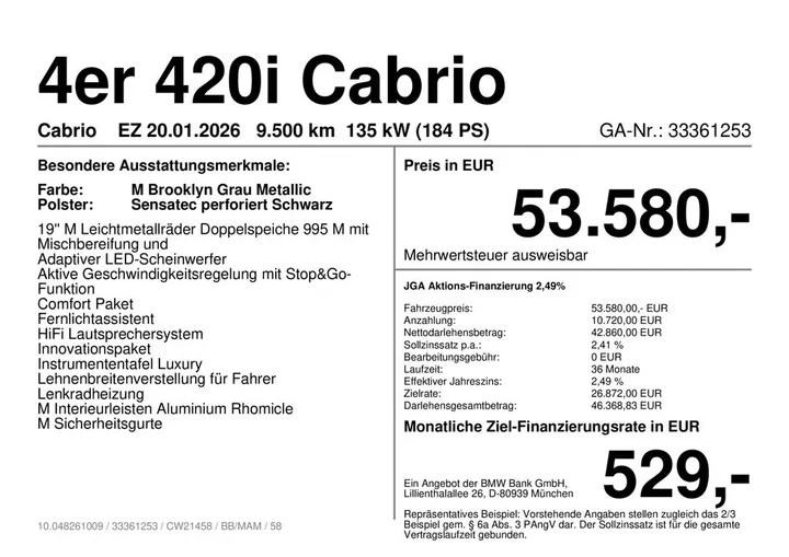 BMW 420