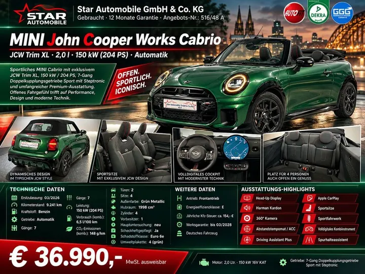 MINI John Cooper Works Cabrio