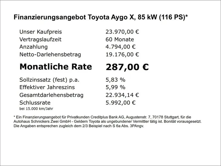 Toyota Aygo (X)