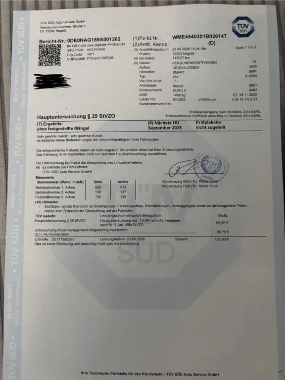 Smart ForFour
