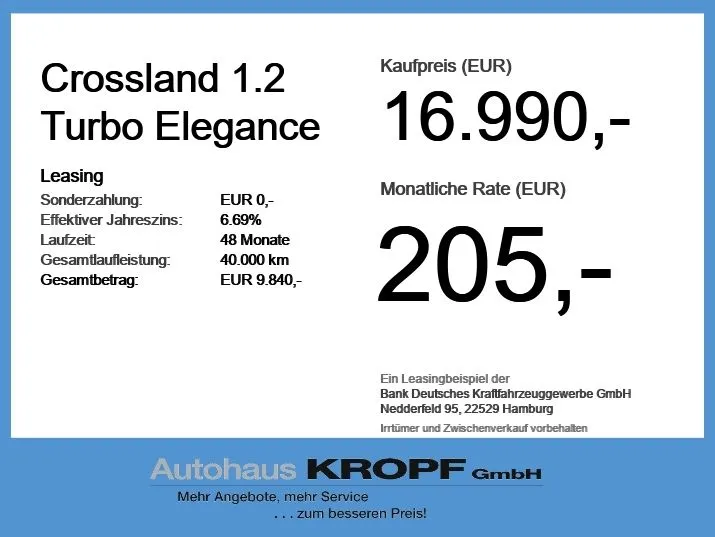 Opel Crossland (X)