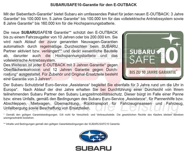 Subaru E-Outback