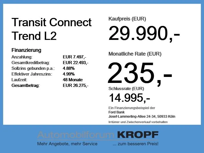 Ford Transit Connect