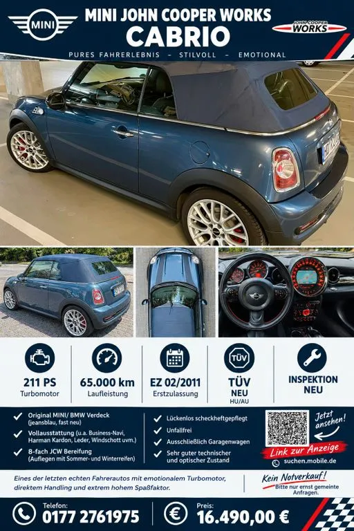 MINI John Cooper Works Cabrio