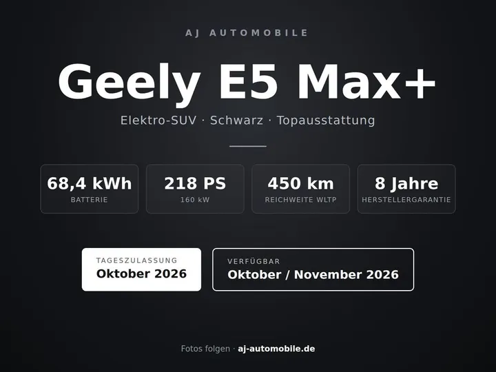Geely E5
