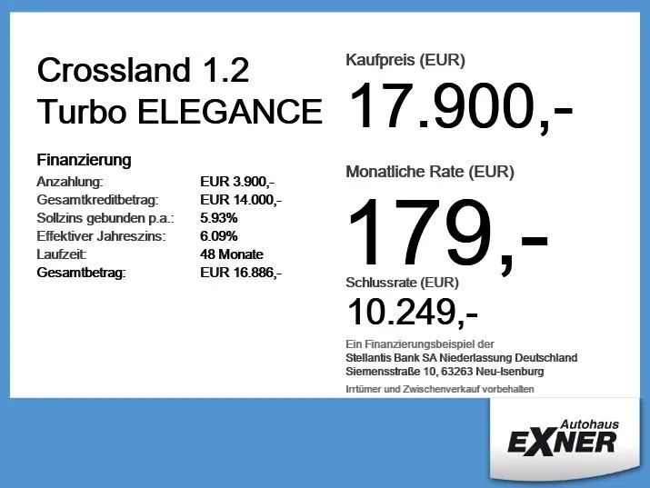 Opel Crossland (X)