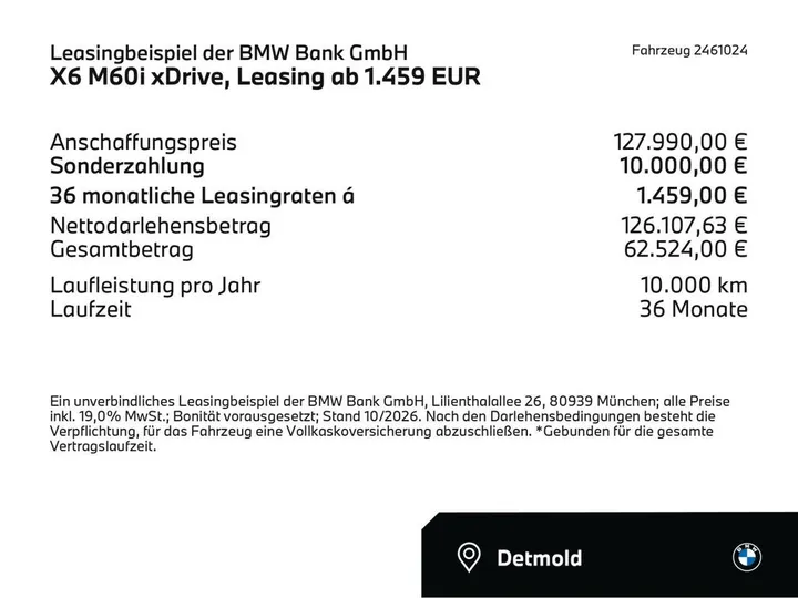 BMW X6 M60