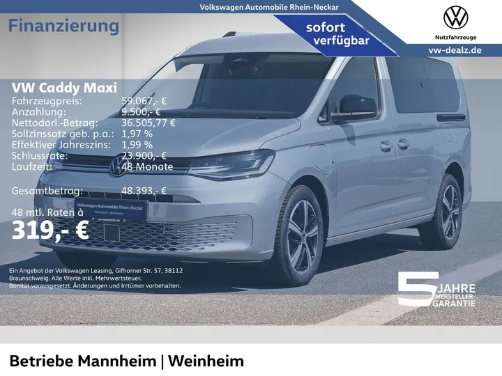 Volkswagen Caddy Maxi