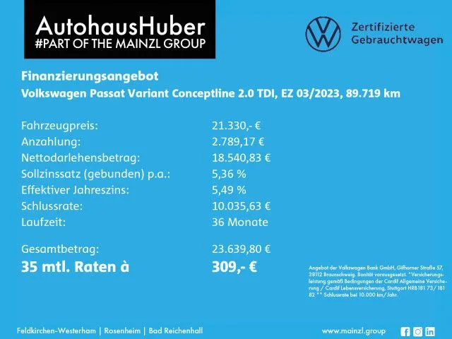 Volkswagen Passat Variant