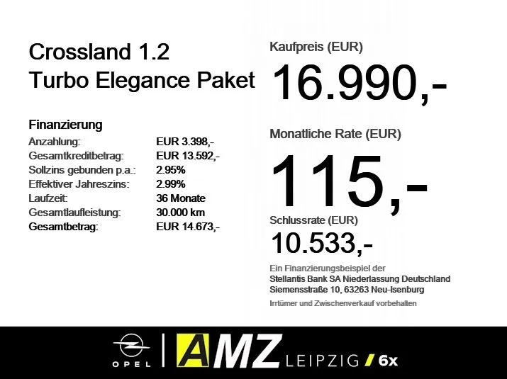Opel Crossland (X)