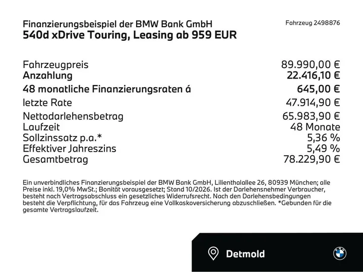 BMW 540