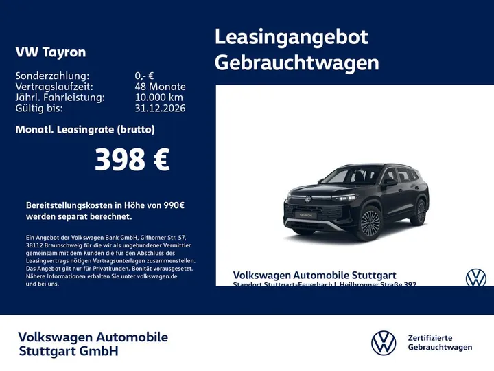 Volkswagen Tayron