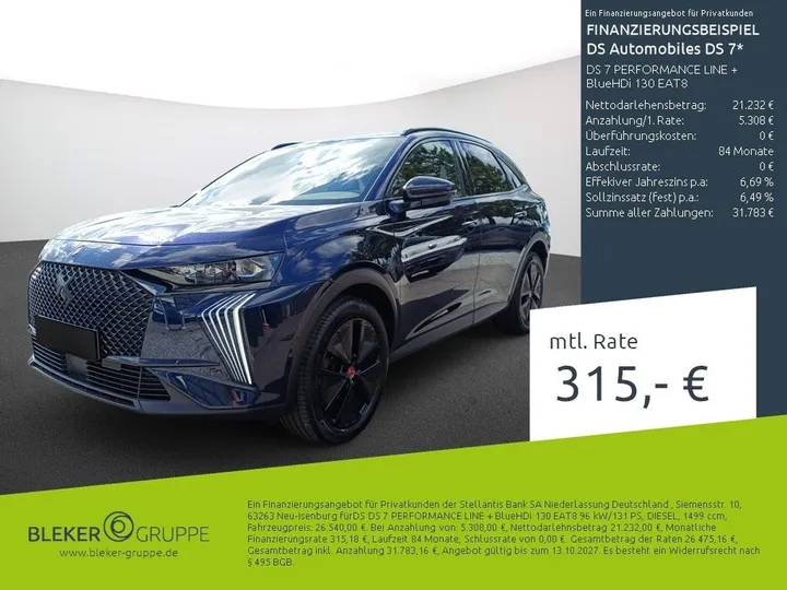 DS Automobiles DS7 (Crossback)
