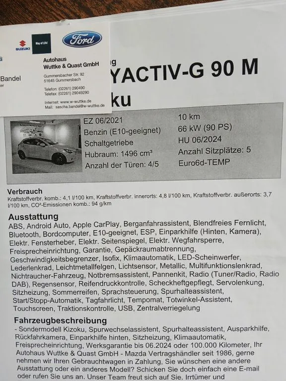 Mazda 2 Hybrid