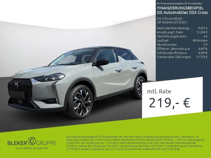 DS Automobiles DS3 Crossback