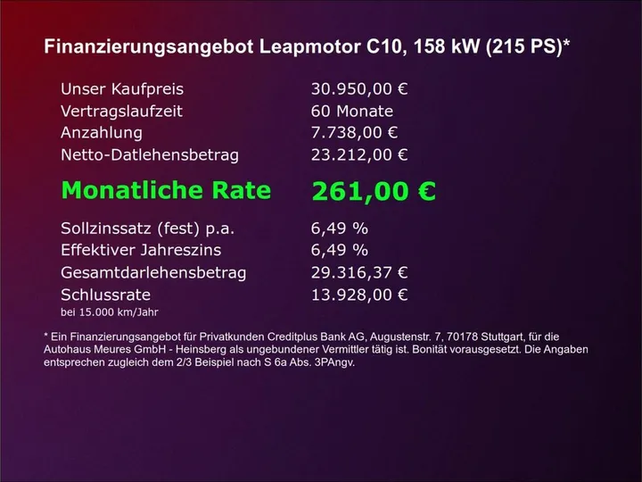 Leapmotor C10