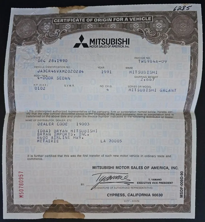 Mitsubishi Galant