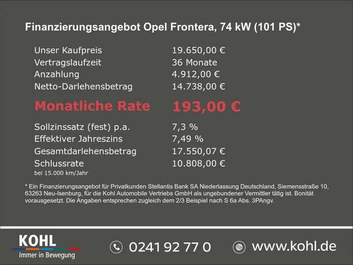 Opel Frontera