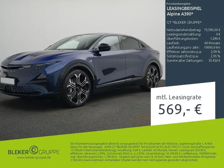 Alpine A390