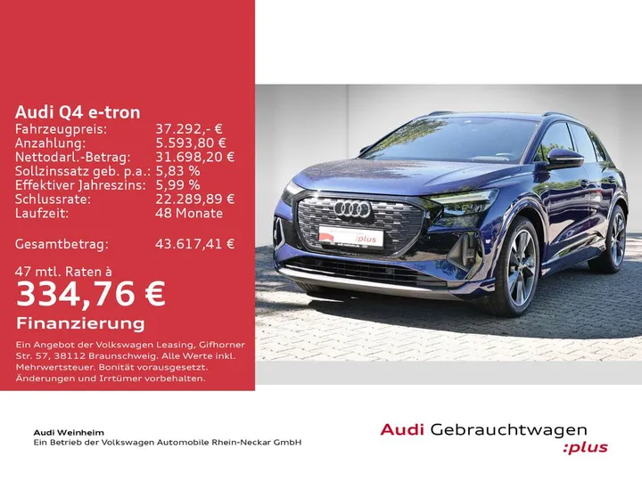 Audi Q4 e-tron