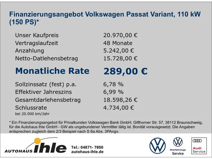 Volkswagen Passat Variant
