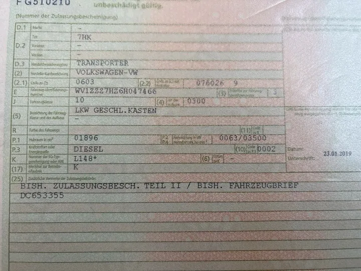 Volkswagen T5 Transporter
