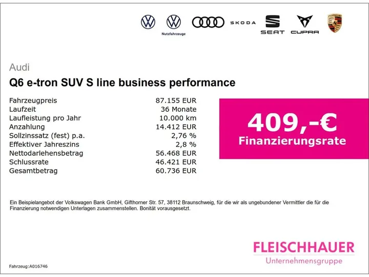Audi Q6 e-tron