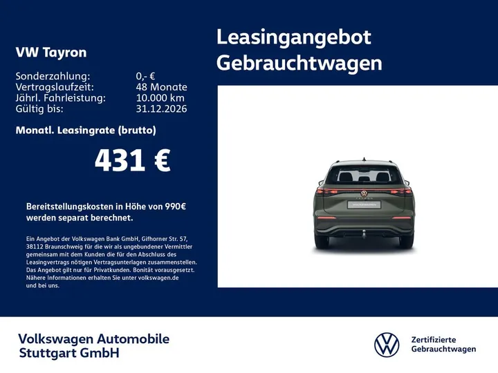 Volkswagen Tayron