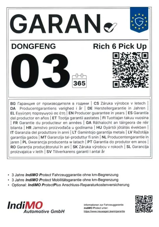 DFSK Rich 6