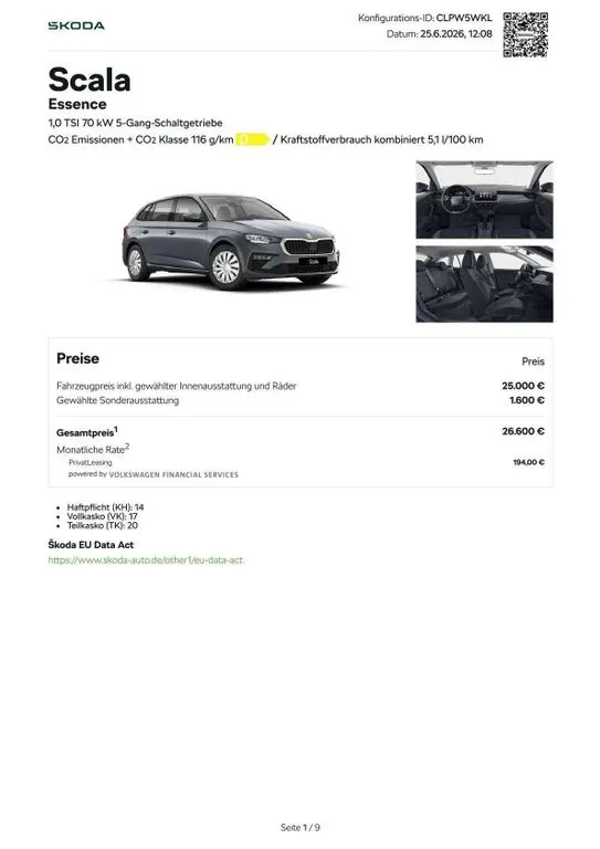 Škoda Scala