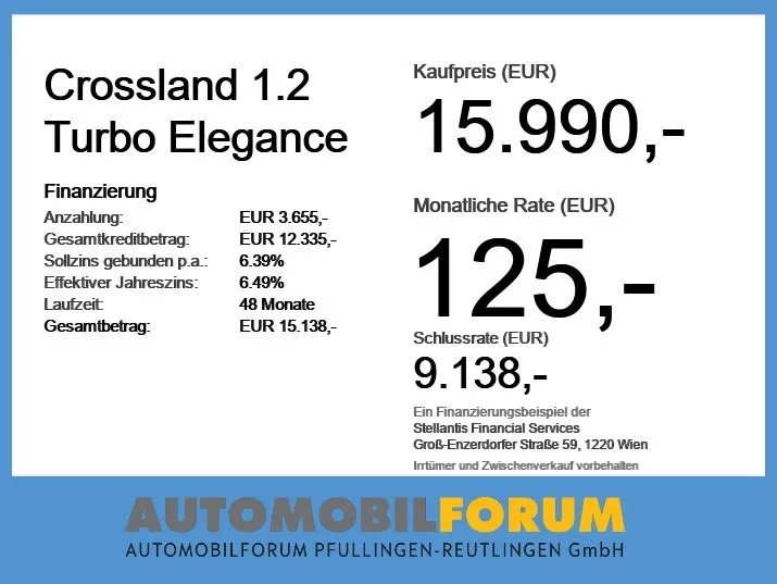Opel Crossland (X)