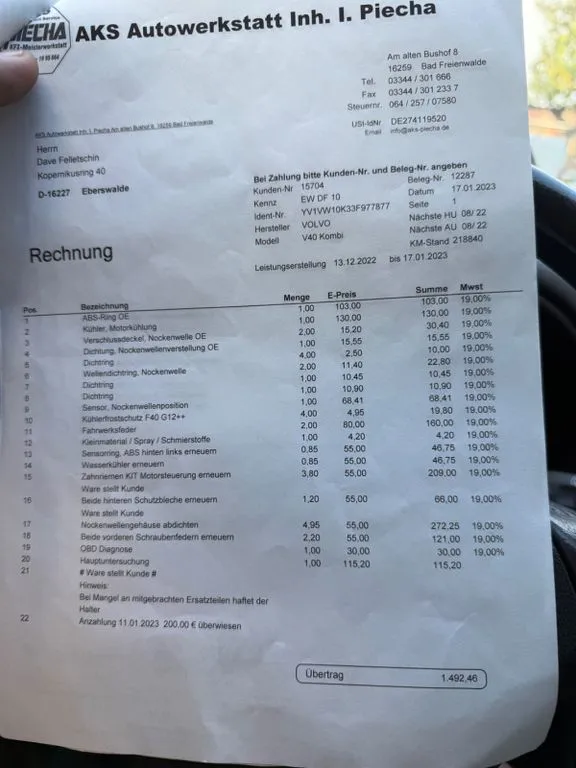 Volvo V40