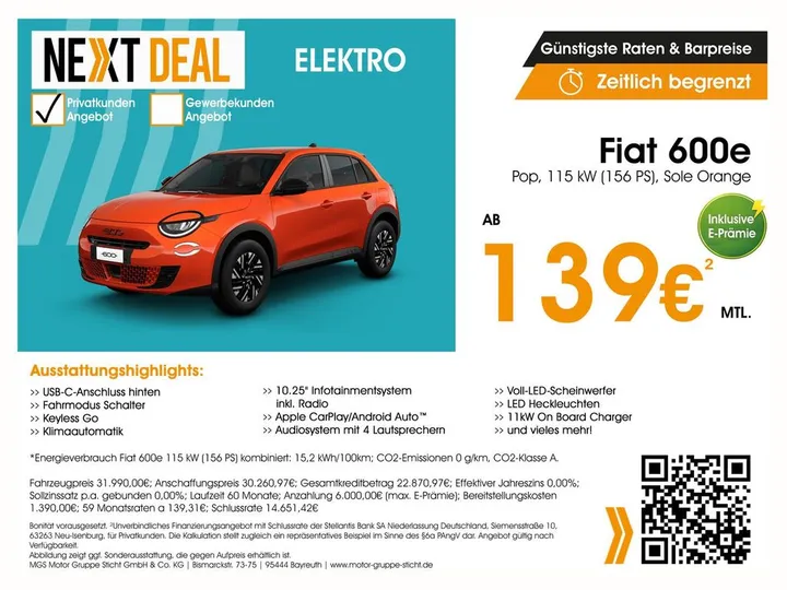 Fiat 600e